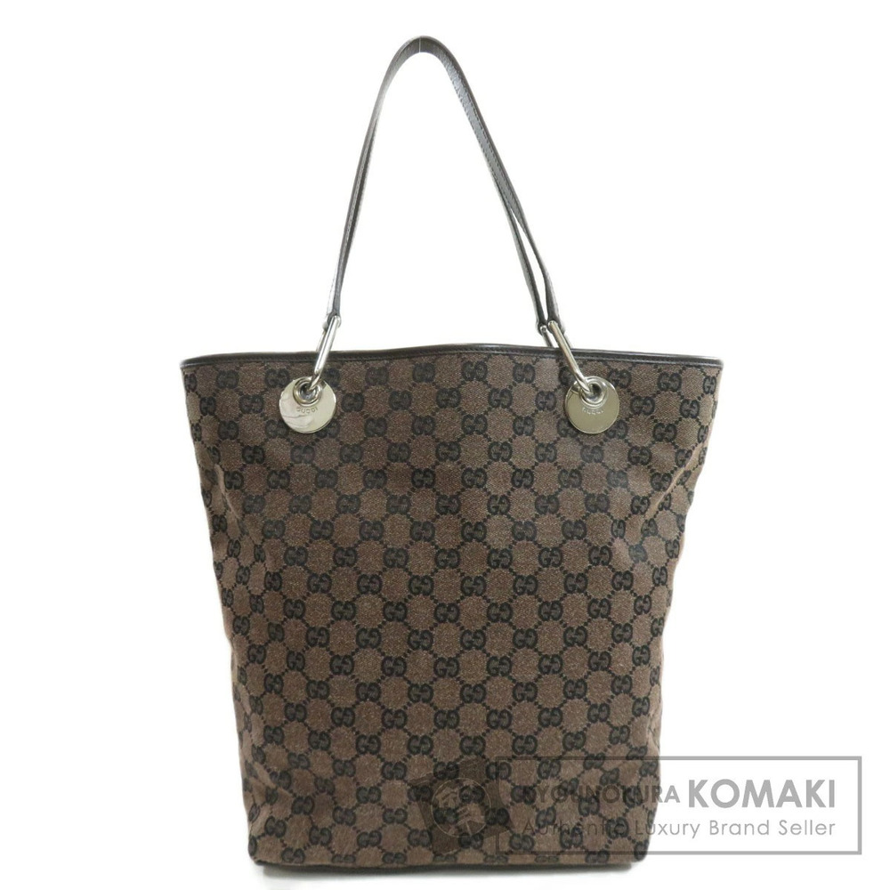 Gucci GG Canvas Eclipse tote Shoulder bag Brown